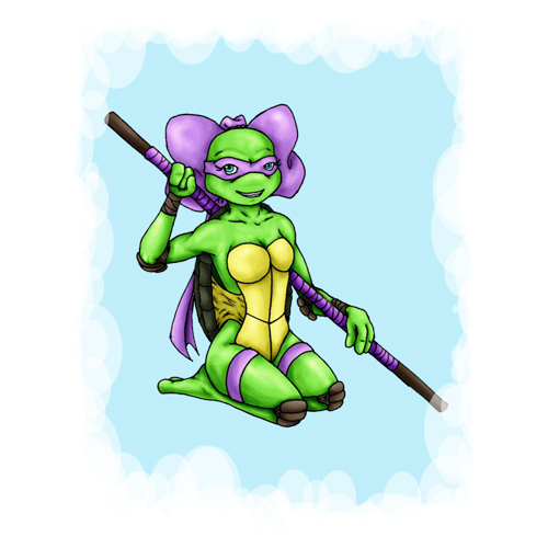 Ninja Turtle Logo 06 vinyl decal